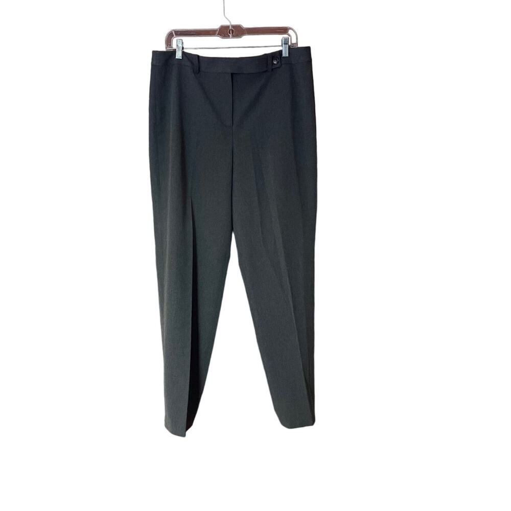 Talbots Stretch Gray Dress Pants Sz 14